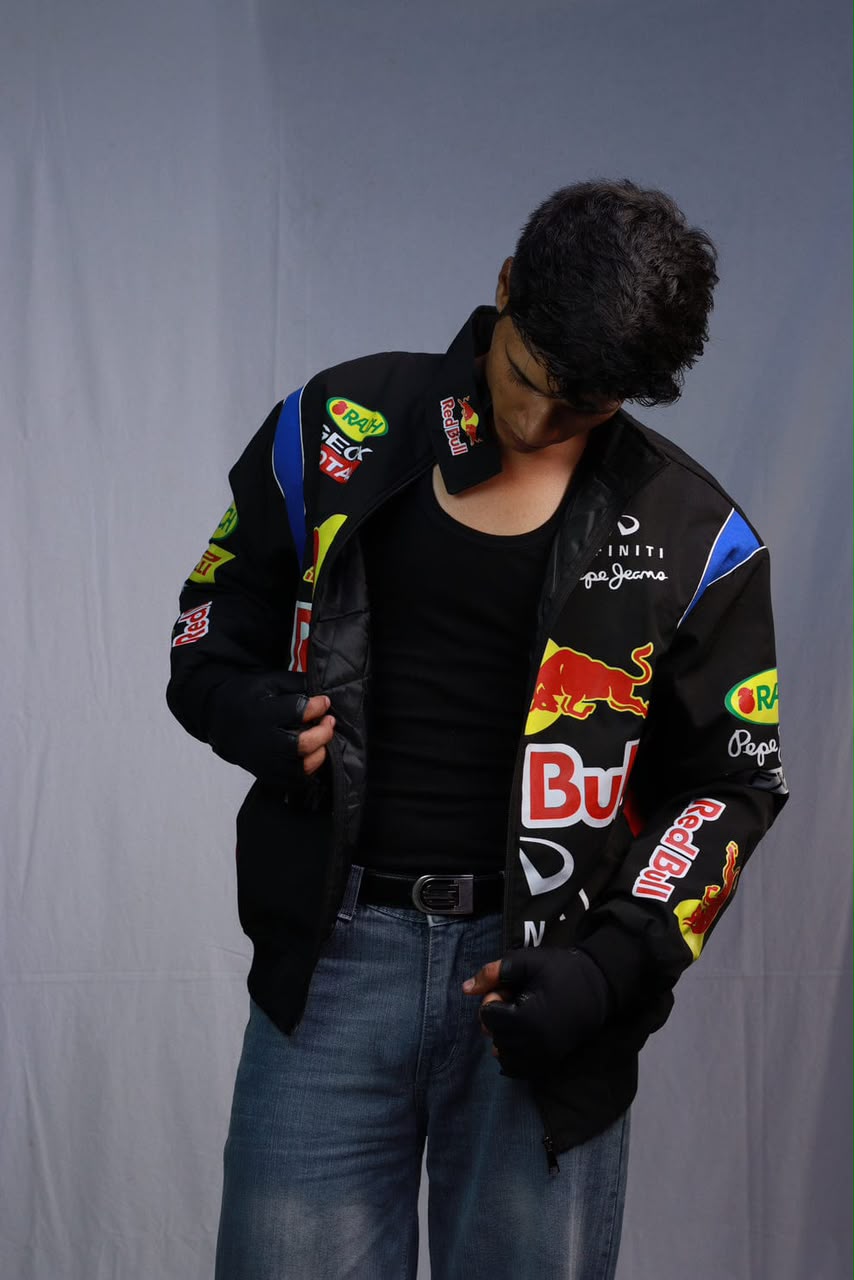 Red Bull Racing Vintage F1 Jacket – Unisex Motorsport Streetwear | Westernvibe