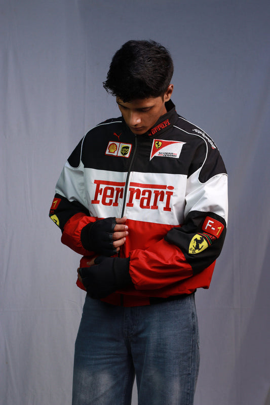 Ferrari F1 Printed Jacket – Unisex Racing Style Jacket | Westernvibe