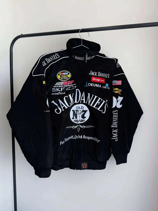 Jack Daniel’s Printed Parachute Jacket – Premium DTF Streetwear Edition