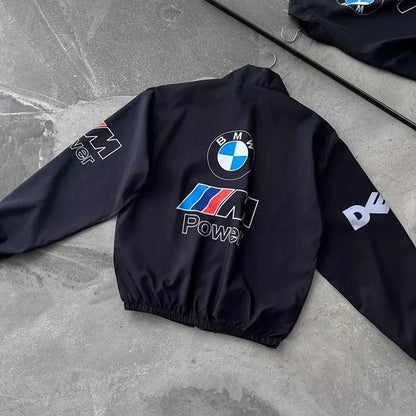 Racing BMW Jacket – Bold DTF Print Motorsport Style | WesternVibe®