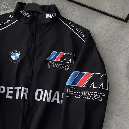 Racing BMW Jacket – Bold DTF Print Motorsport Style | WesternVibe®