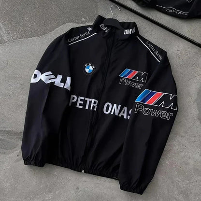 Racing BMW Jacket – Bold DTF Print Motorsport Style | WesternVibe®