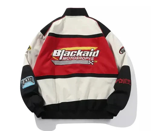 Black AIR F1 Racing Jacket | Premium Motorsport Streetwear by WesternVibe®