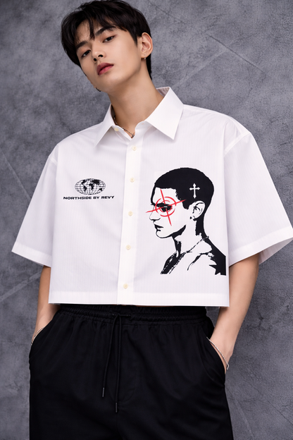 Northside Graphic Oversized Shirt – Urban Streetwear Edition