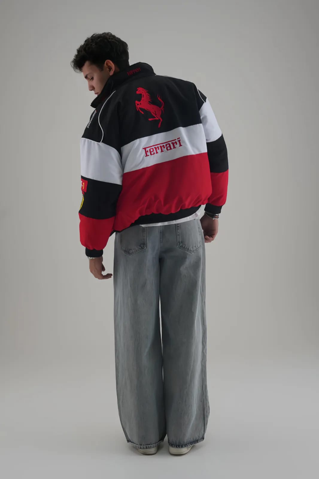 Ferrari Embroidered Jacket – Premium Racing Style Unisex Jacket | Westernvibe