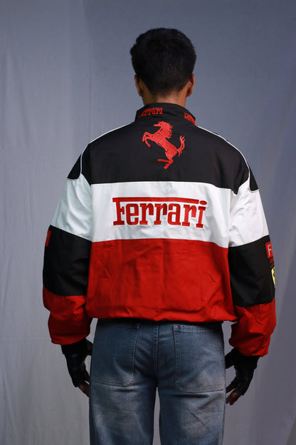 Ferrari F1 Printed Jacket – Unisex Racing Style Jacket | Westernvibe