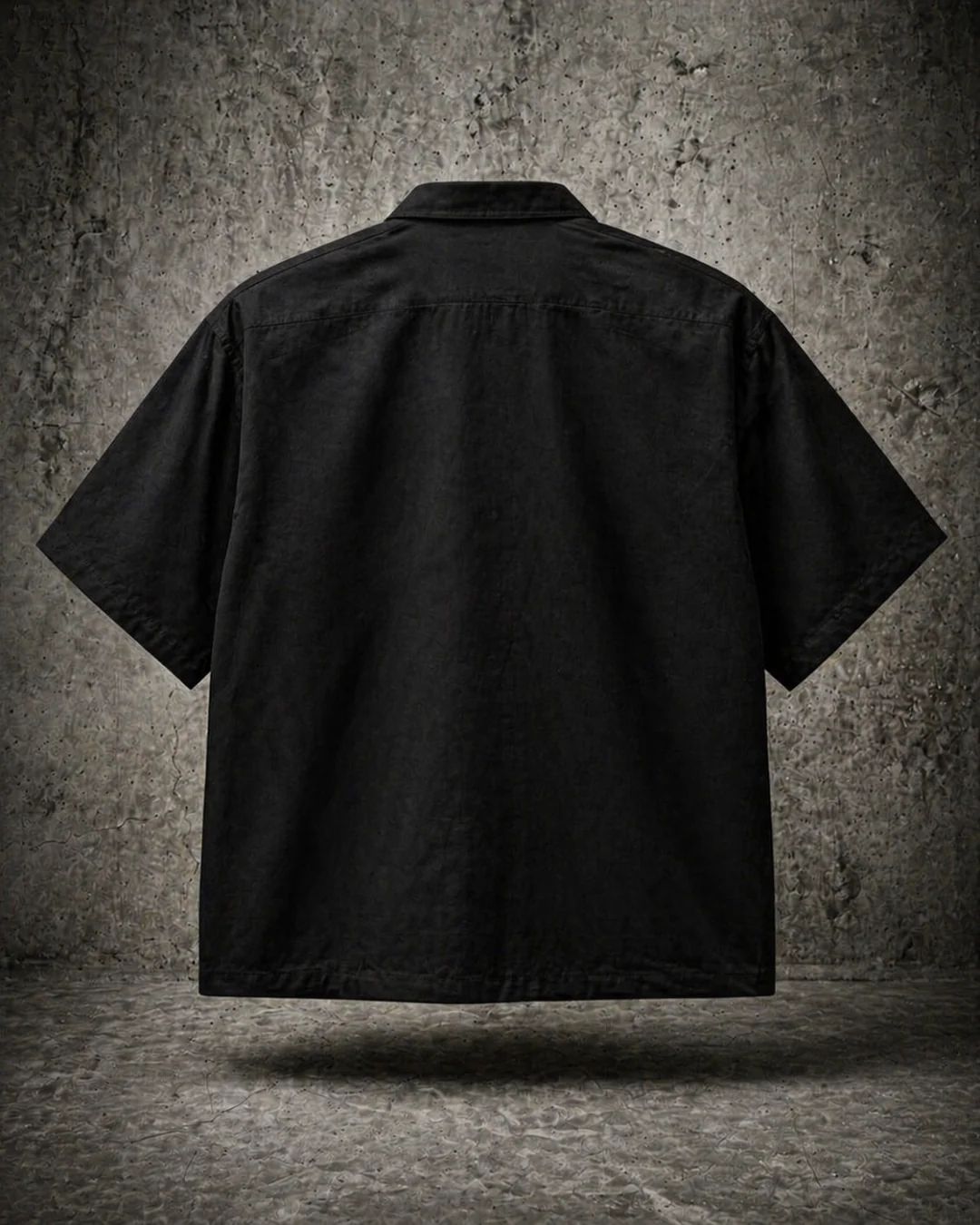 Clasp Essential Black Shirt – Minimal Luxury Fit