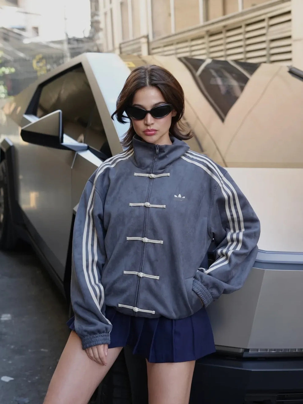 CNY Suede Jacket – Oversized Unisex Chinese-Inspired Streetwear