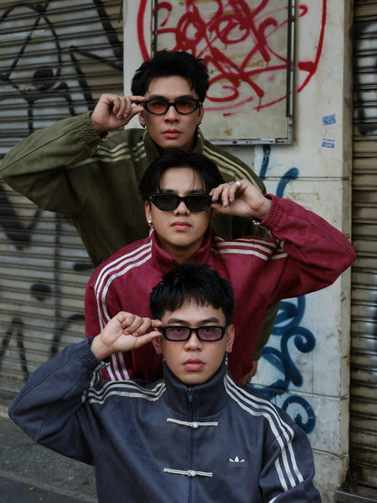 CNY Suede Jacket – Oversized Unisex Chinese-Inspired Streetwear