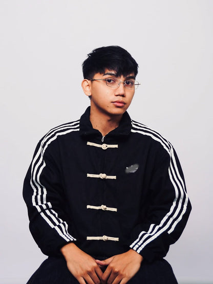 CNY Suede Jacket – Oversized Unisex Chinese-Inspired Streetwear