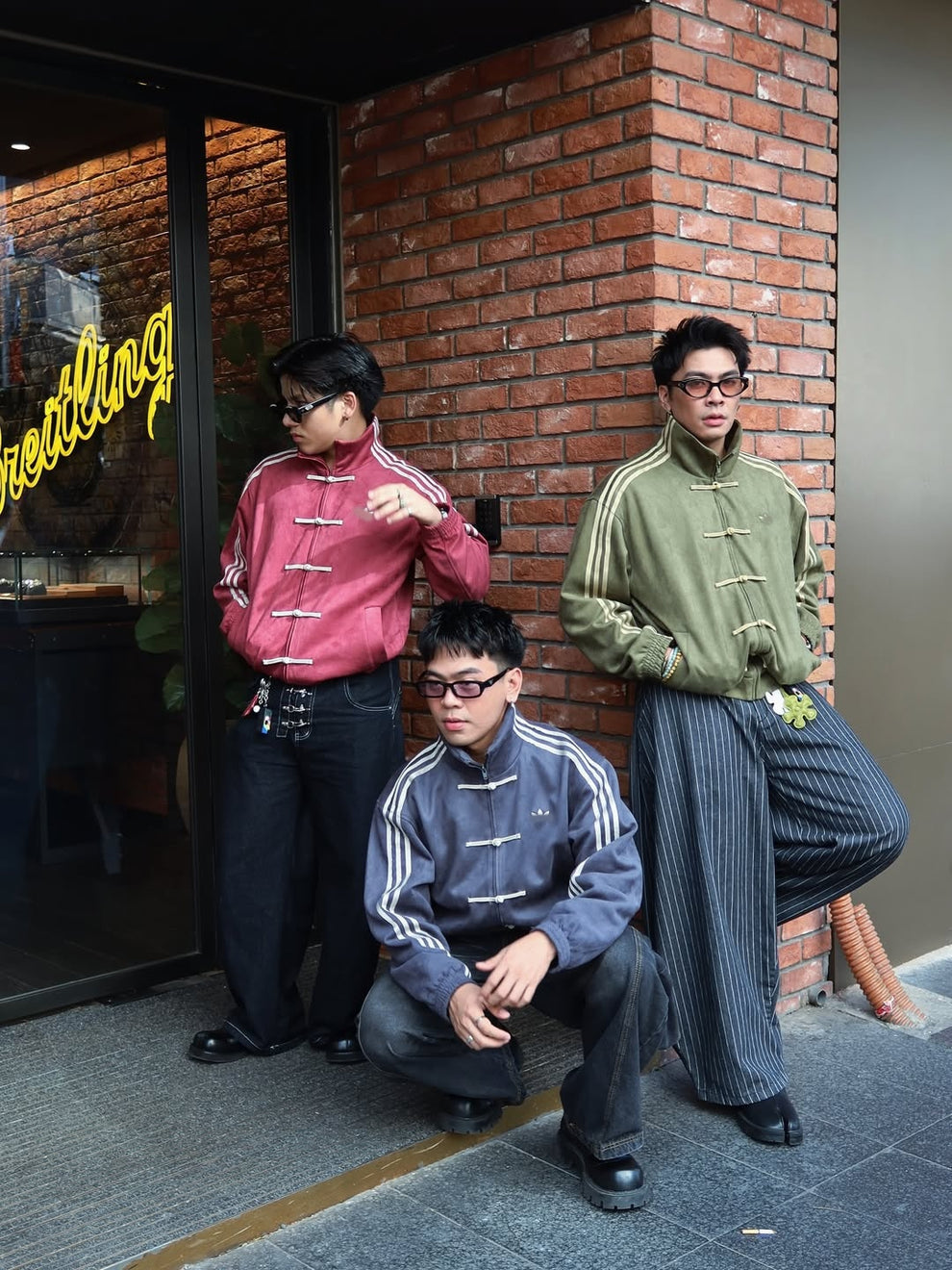 CNY Suede Jacket – Oversized Unisex Chinese-Inspired Streetwear