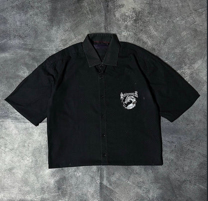 Celestial Dragon Graphic Oversized Shirt – Chinese Streetwear Edition
