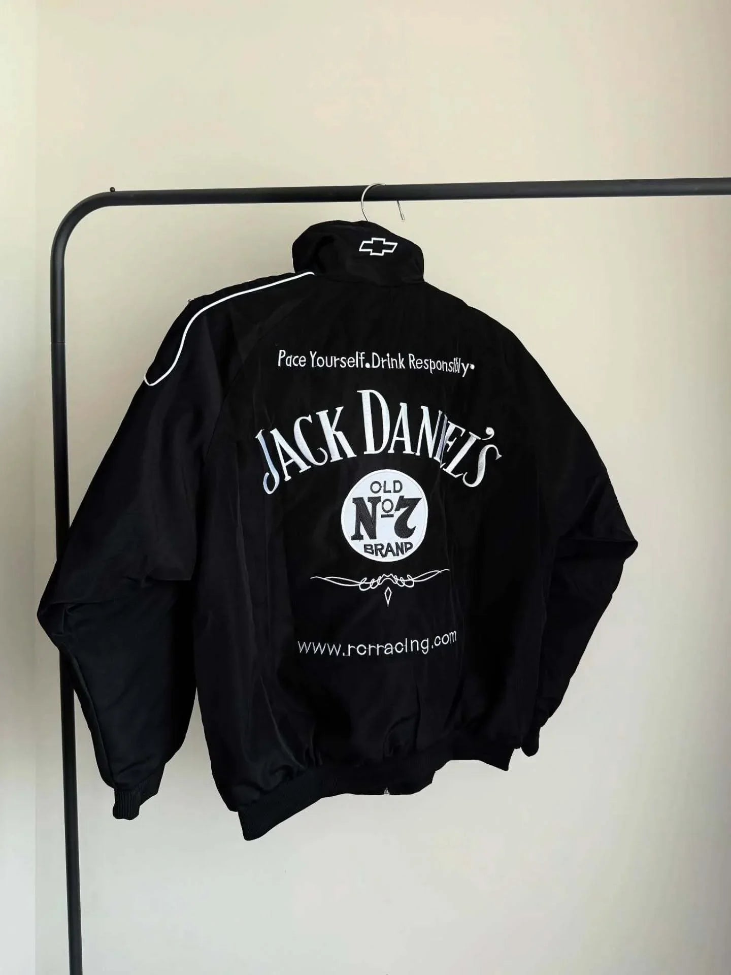 Jack Daniel’s Printed Parachute Jacket – Premium DTF Streetwear Edition