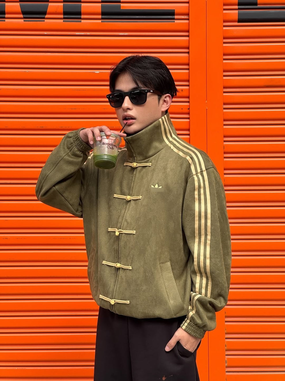 CNY Suede Jacket – Oversized Unisex Chinese-Inspired Streetwear